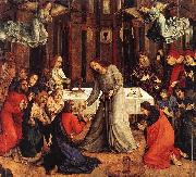 Justus van Gent The Institution of the Eucharist Spain oil painting artist